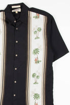 Tropical Bowling Stripes Hawaiian Shirt 1792
