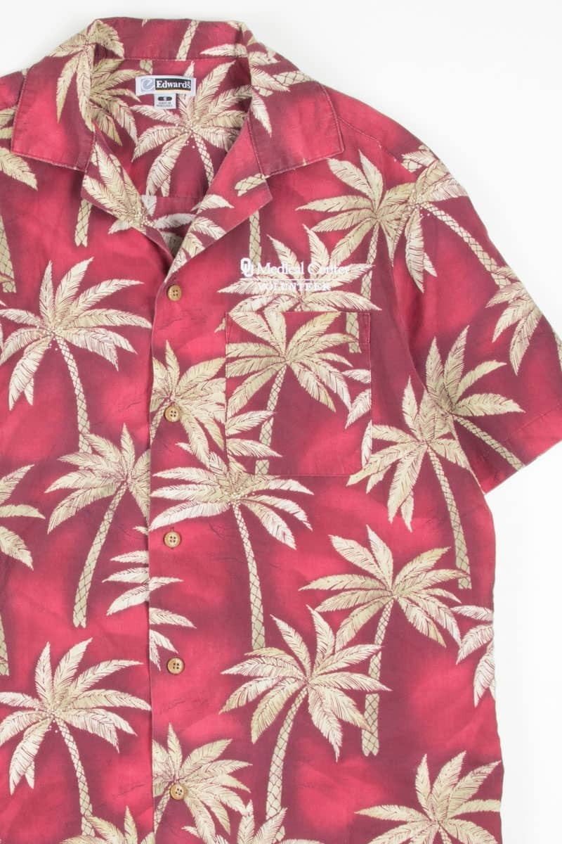 OU Medical Center Volunteer Hawaiian Shirt 1803