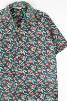 Vintage Bird of Paradise Print Hawaiian Shirt 1815