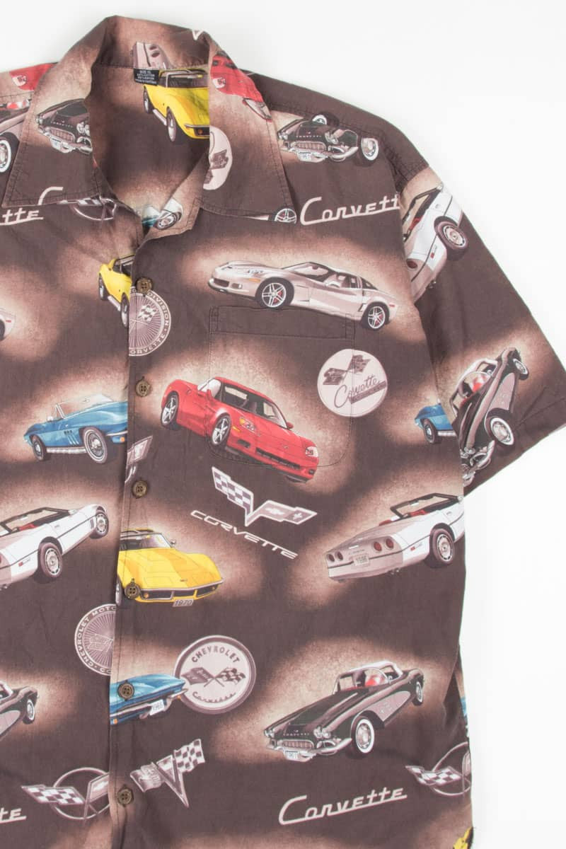 Corvette Hawaiian Shirt 1843