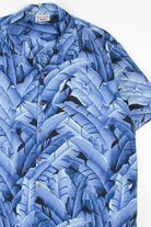 Blue Leaves Hawaiian Shirt 1860