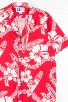 Red Surfboard Hawaiian Shirt 1878