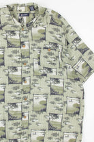 Green Lake Fish Hawaiian Shirt 1885