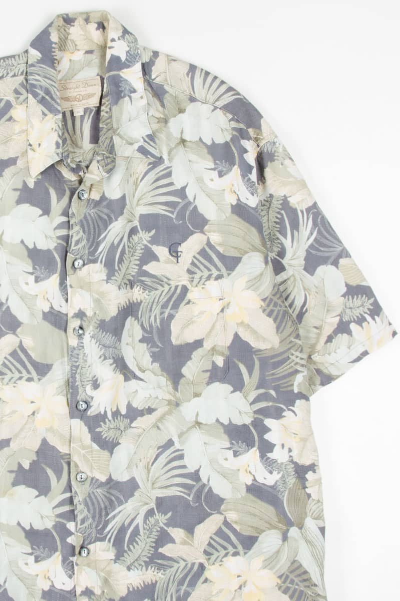 Embroidered "CT" Hawaiian Shirt 1928