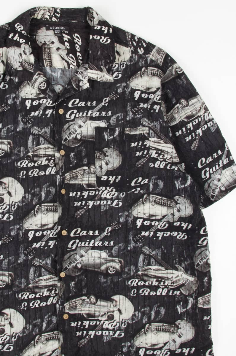 Cars & Guitars Hawaiian Shirt 1938