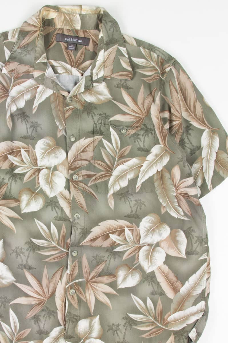 Olive Leaves Hawaiian Shirt 1952