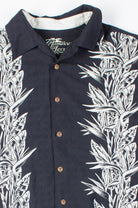 Black Foliage Vintage Hawaiian