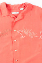 Orange Martini Vintage Hawaiian