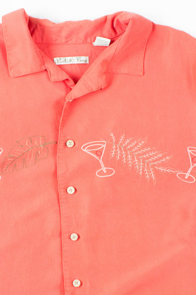 Orange Martini Vintage Hawaiian