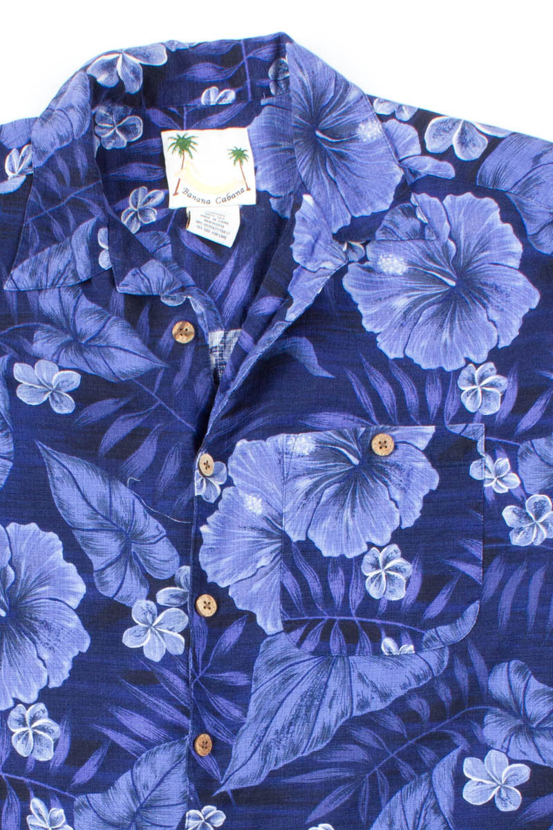 Blue Hibiscus Vintage Hawaiian 1