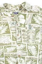 Green Collage Vintage Hawaiian