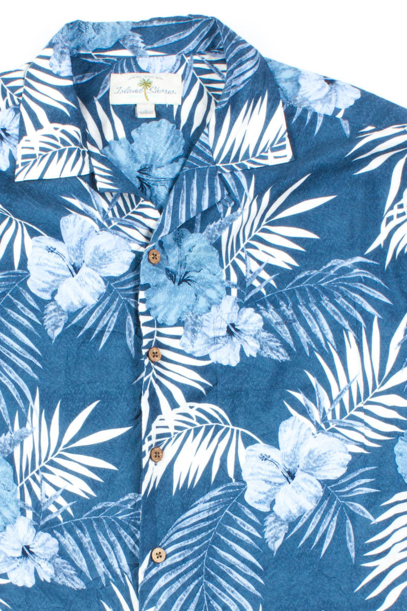 Cool Blue Vintage Hawaiian
