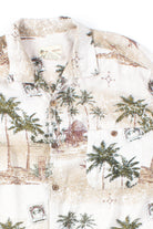 Brown Wash Vintage Hawaiian