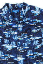 Blue Cars Vintage Hawaiian