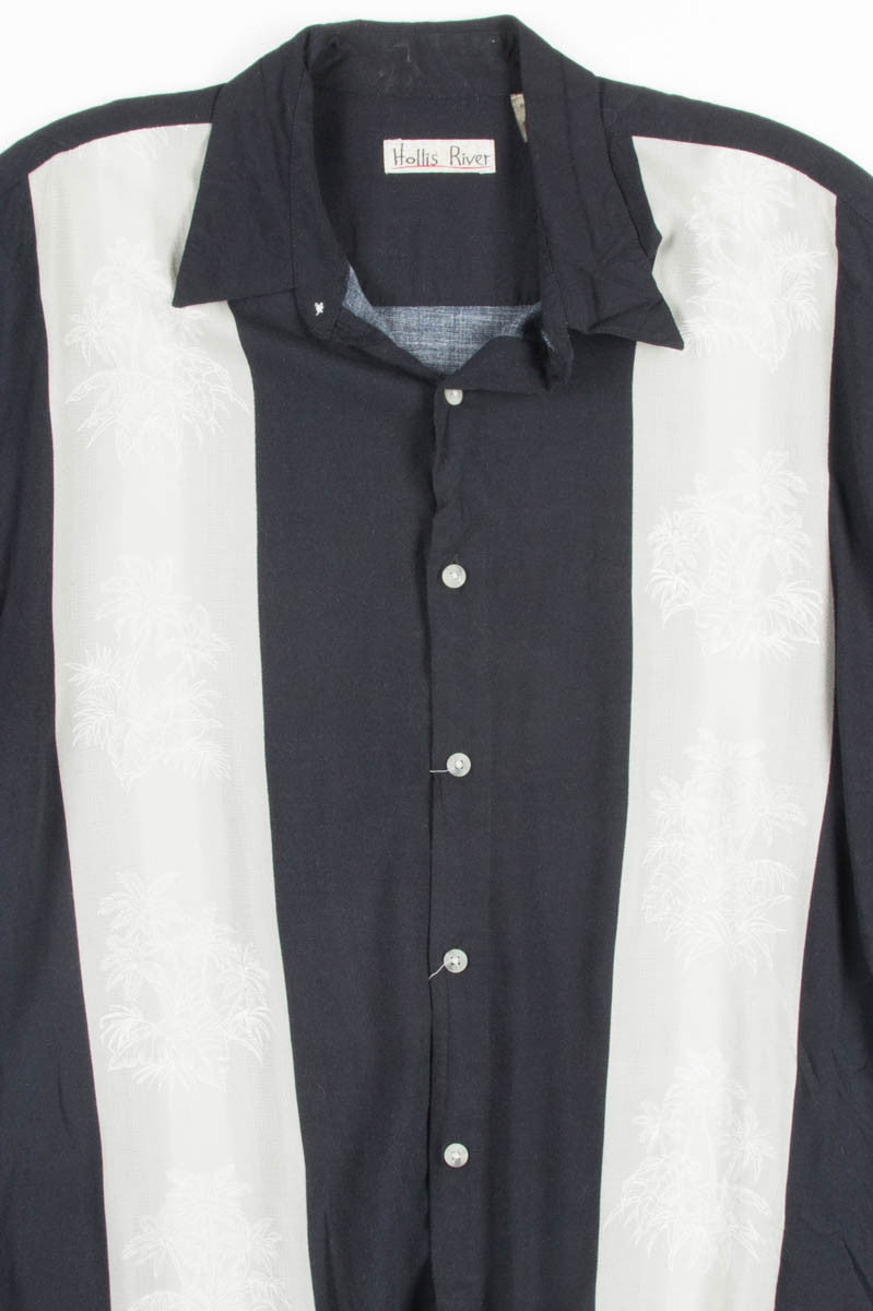 Black Bowling Style Vintage Hawaiian 1