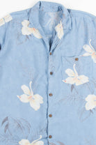 Blue Floral Vintage Hawaiian 4