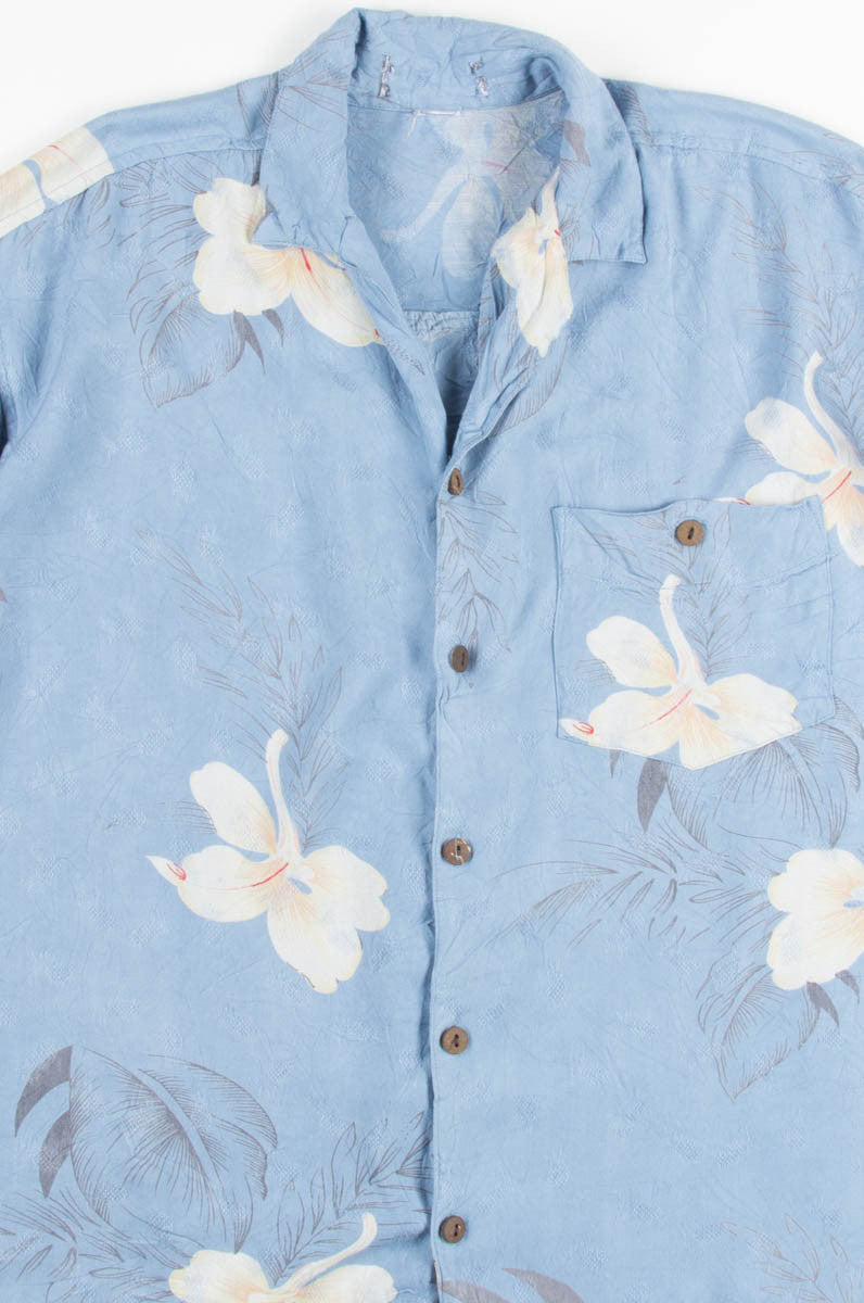 Blue Floral Vintage Hawaiian 4