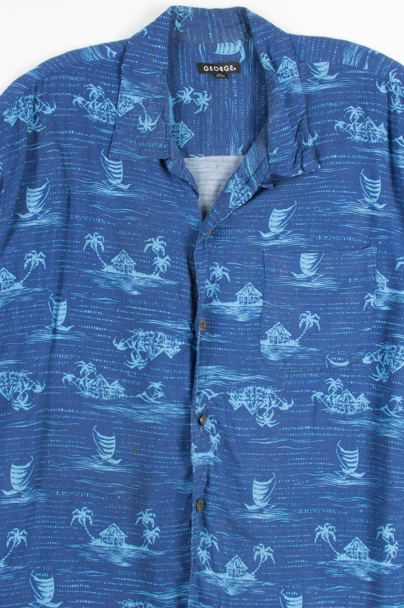 Blue Ocean Vintage Hawaiian