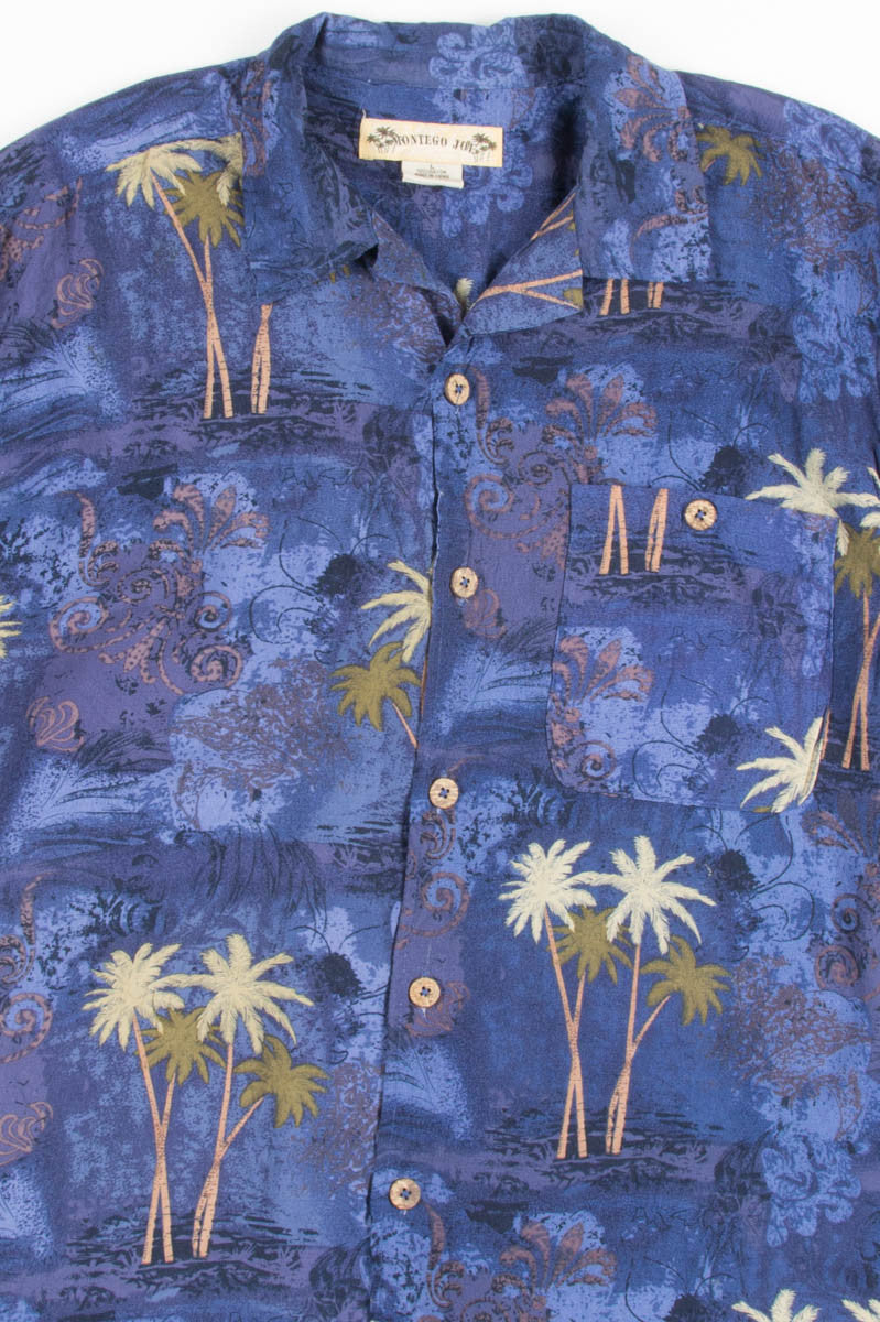Abstract Palms Vintage Hawaiian