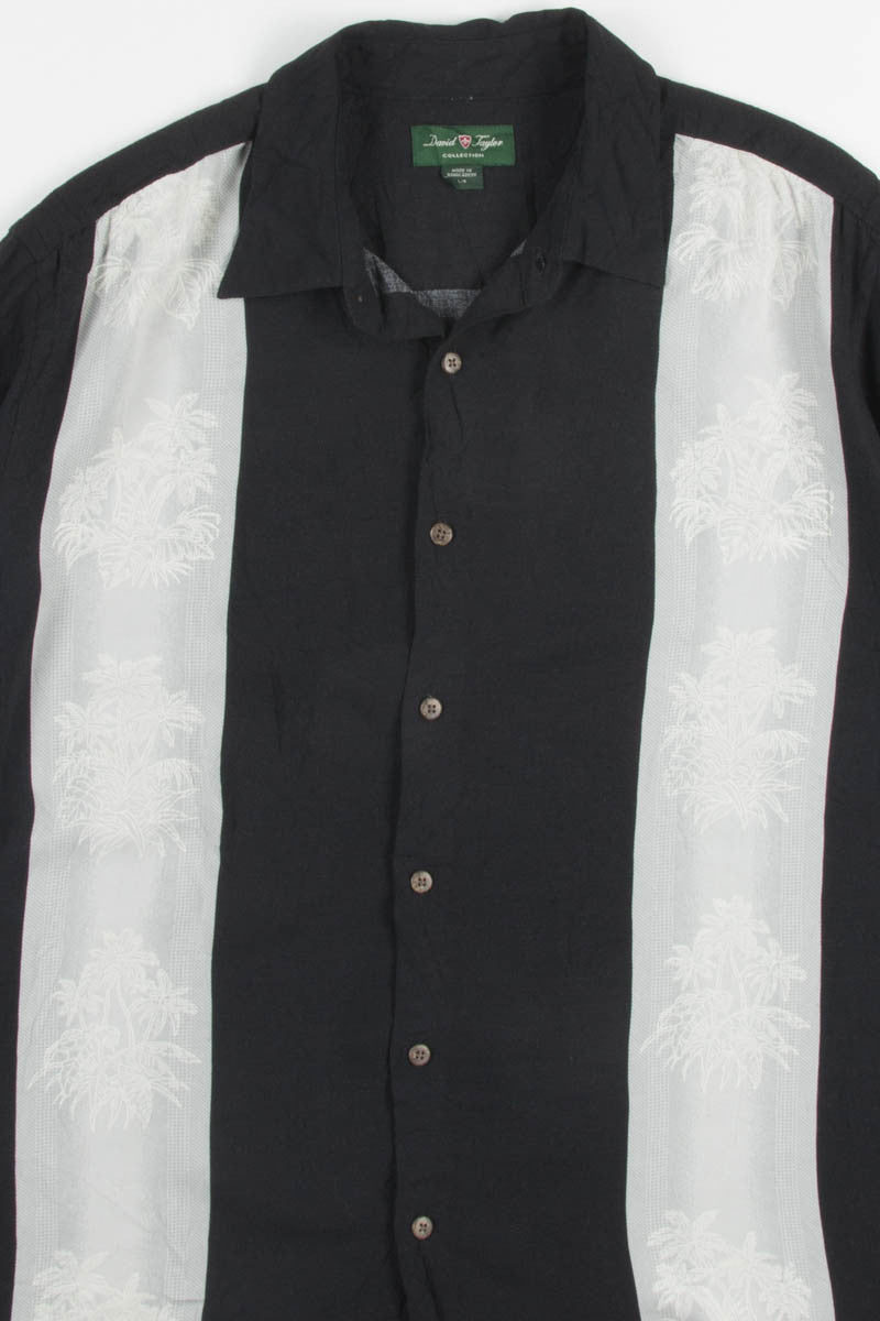 Black Bowling Style Vintage Hawaiian