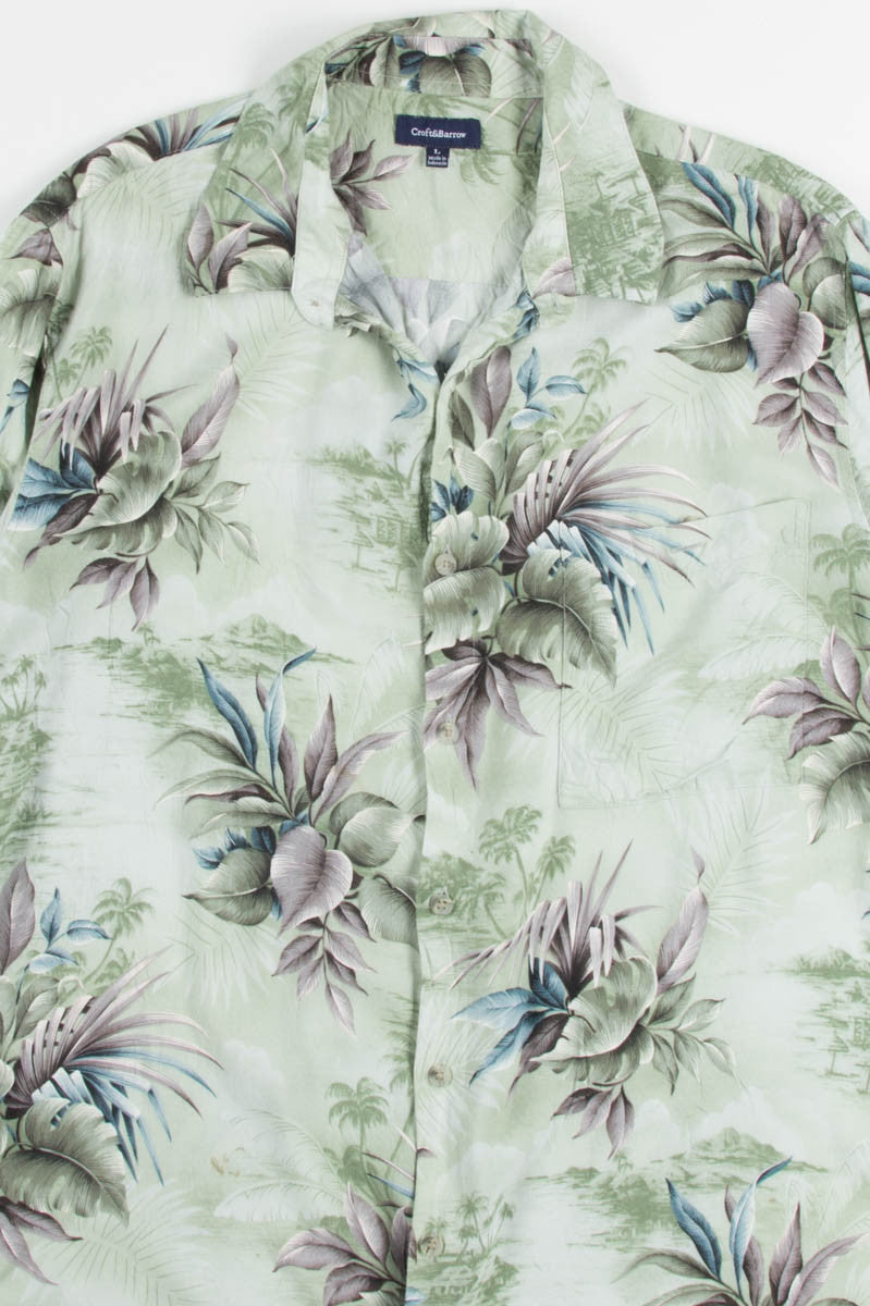 Green Leaves Vintage Hawaiian 1
