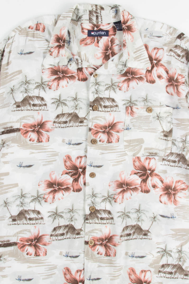Beach Hut Vintage Hawaiian
