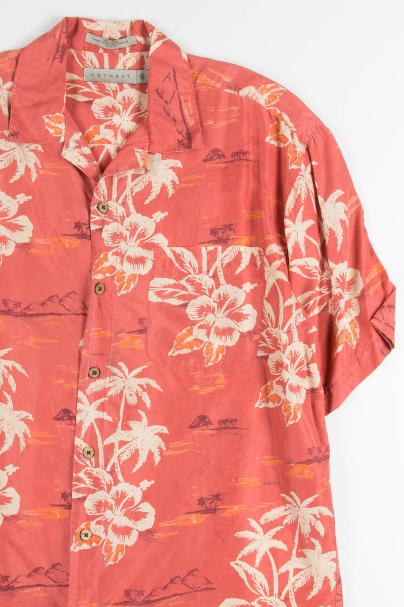Coral Floral Vintage Hawaiian