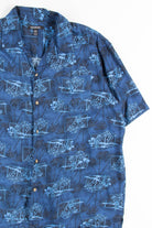 Blue Hula Dancer Vintage Hawaiian