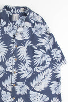 Blue Leaves Vintage Hawaiian 5