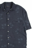 Black Palm Trees Vintage Hawaiian 1