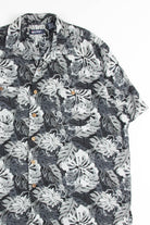 Black Floral Vintage Hawaiian 5