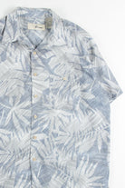 Blue Leaves Vintage Hawaiian 8