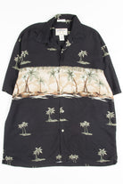 Black Palm Tree Vintage Hawaiian 3