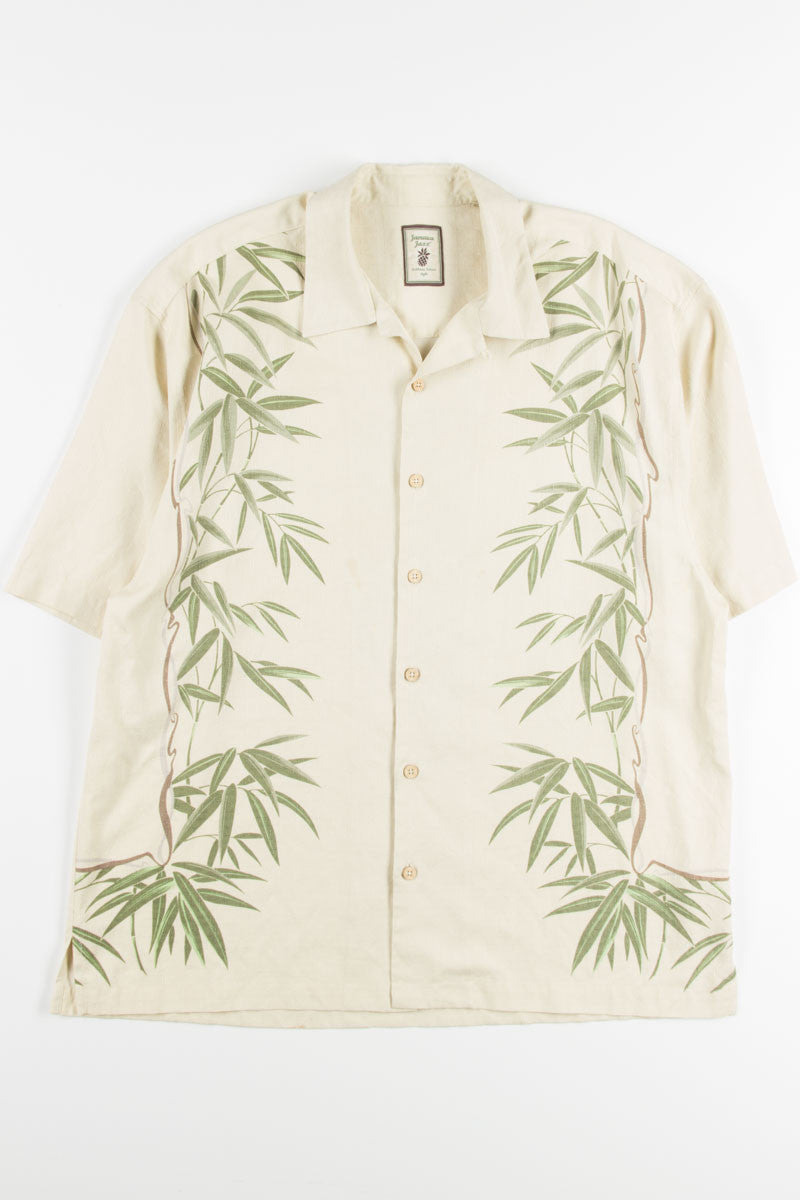 Bowling Style Bamboo Vintage Hawaiian
