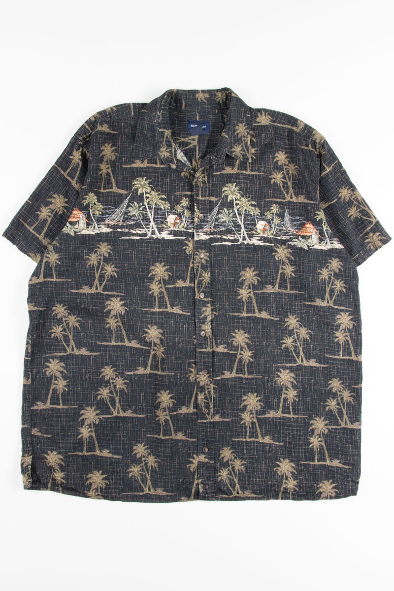 Village Life Stripe Vintage Hawaiian