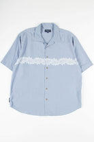 Blue Leaves Vintage Hawaiian 11