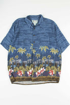 Palm Tree Beach Vintage Hawaiian