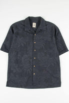 Black Hibiscus Vintage Hawaiian 3