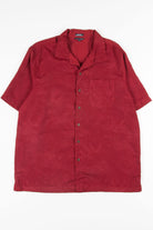 Burgundy Vintage Hawaiian
