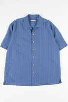 Blue Striped Vintage Hawaiian 1