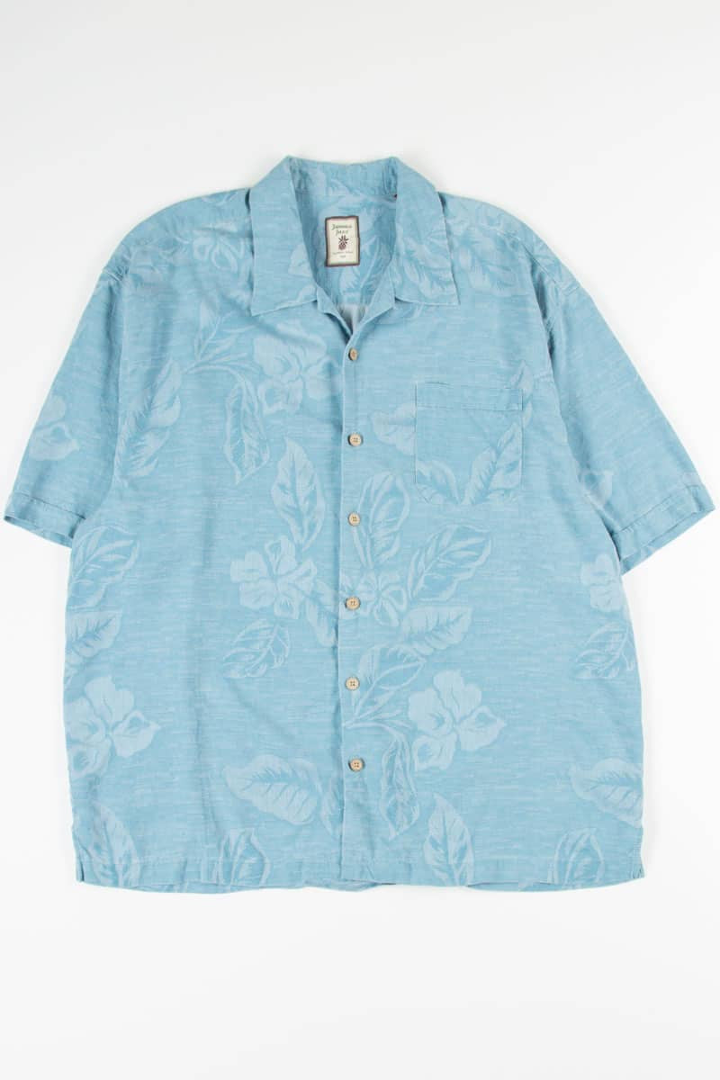 Blue Hibiscus Vintage Hawaiian 3
