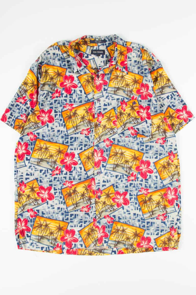 Beach Hibiscus Vintage Hawaiian