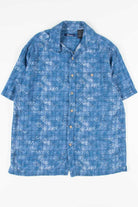 Blue Leaves Vintage Hawaiian 13