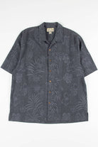 Black Floral Vintage Hawaiian 7