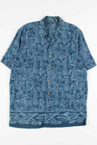 Blue Patterned Vintage Hawaiian 4