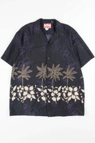 Black Two Tone Vintage Hawaiian