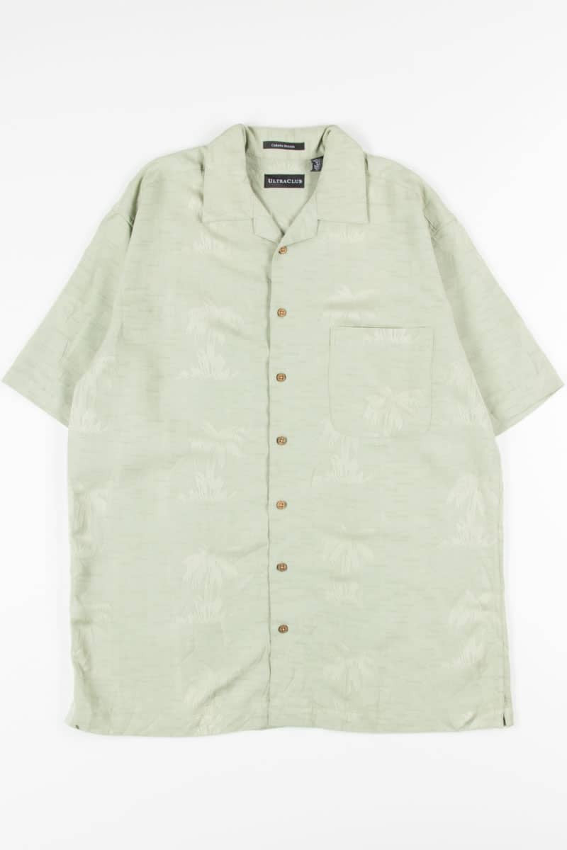 Sage Palm Tree Vintage Hawaiian