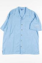 Blue Leaves Vintage Hawaiian 14