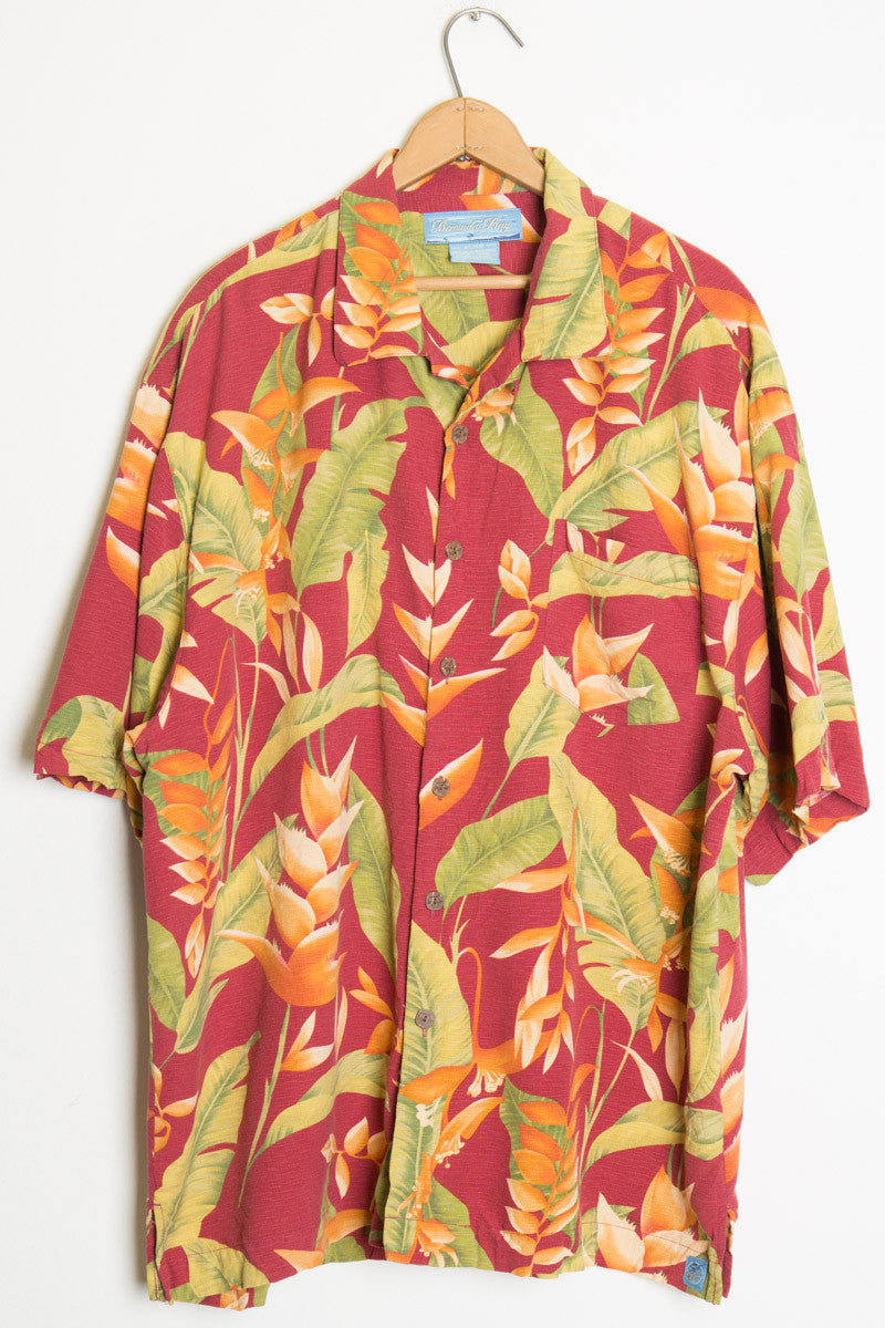 Paradise Floral Vintage Hawaiian Shirt