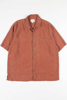 Rust Floral Vintage Hawaiian